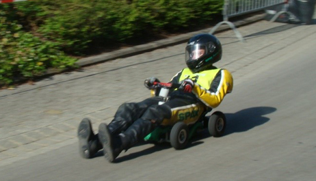 Teilnahme an der Deutschen Meisterschaft im Bobby-Car Rennen (Platz 8).